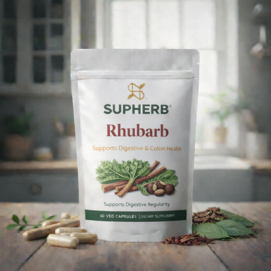 Rhubarb Rheum Emodi Dried Botanical | SUPHERB