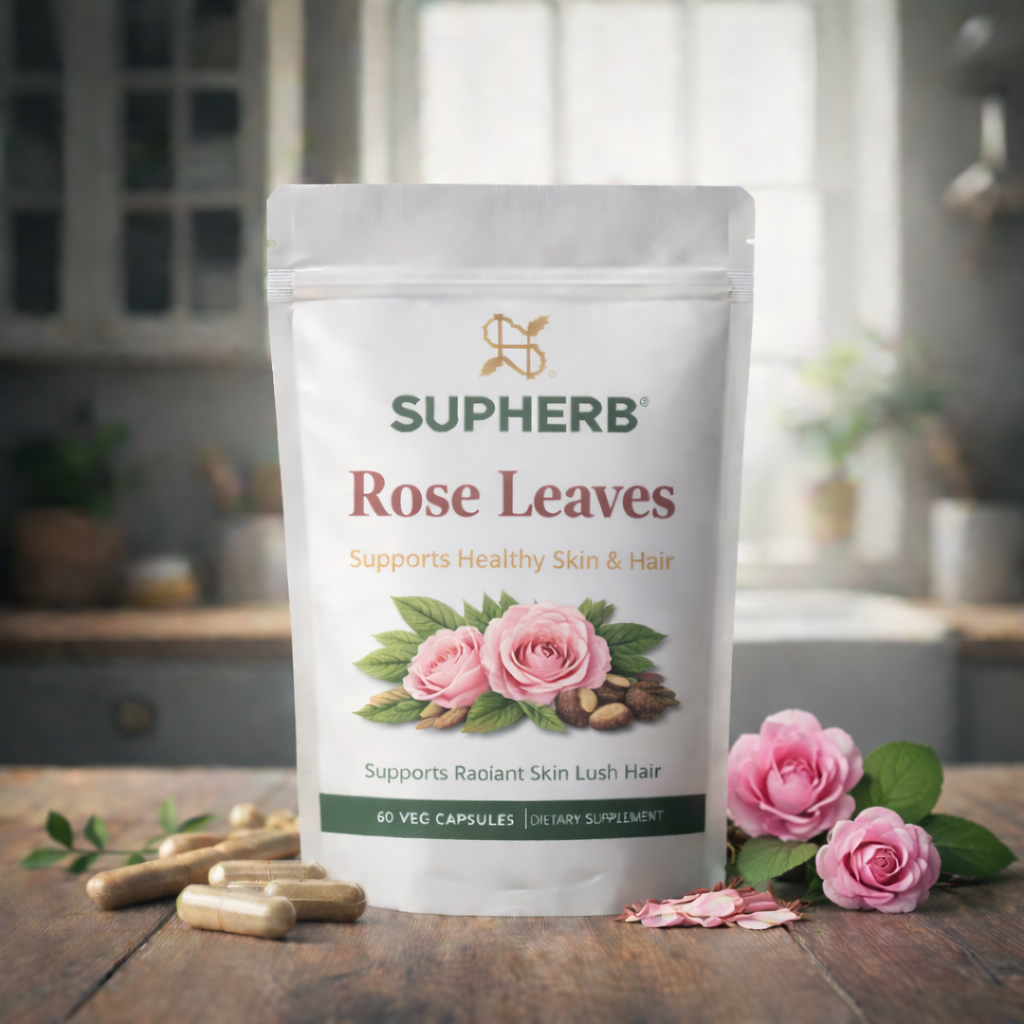 Rose Leaves Dried Rosa Botanical | SUPHERB