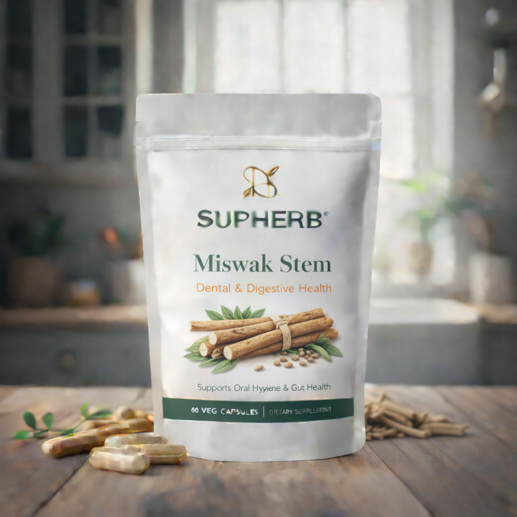 SupHerb Miswak Stem natural toothbrush stick