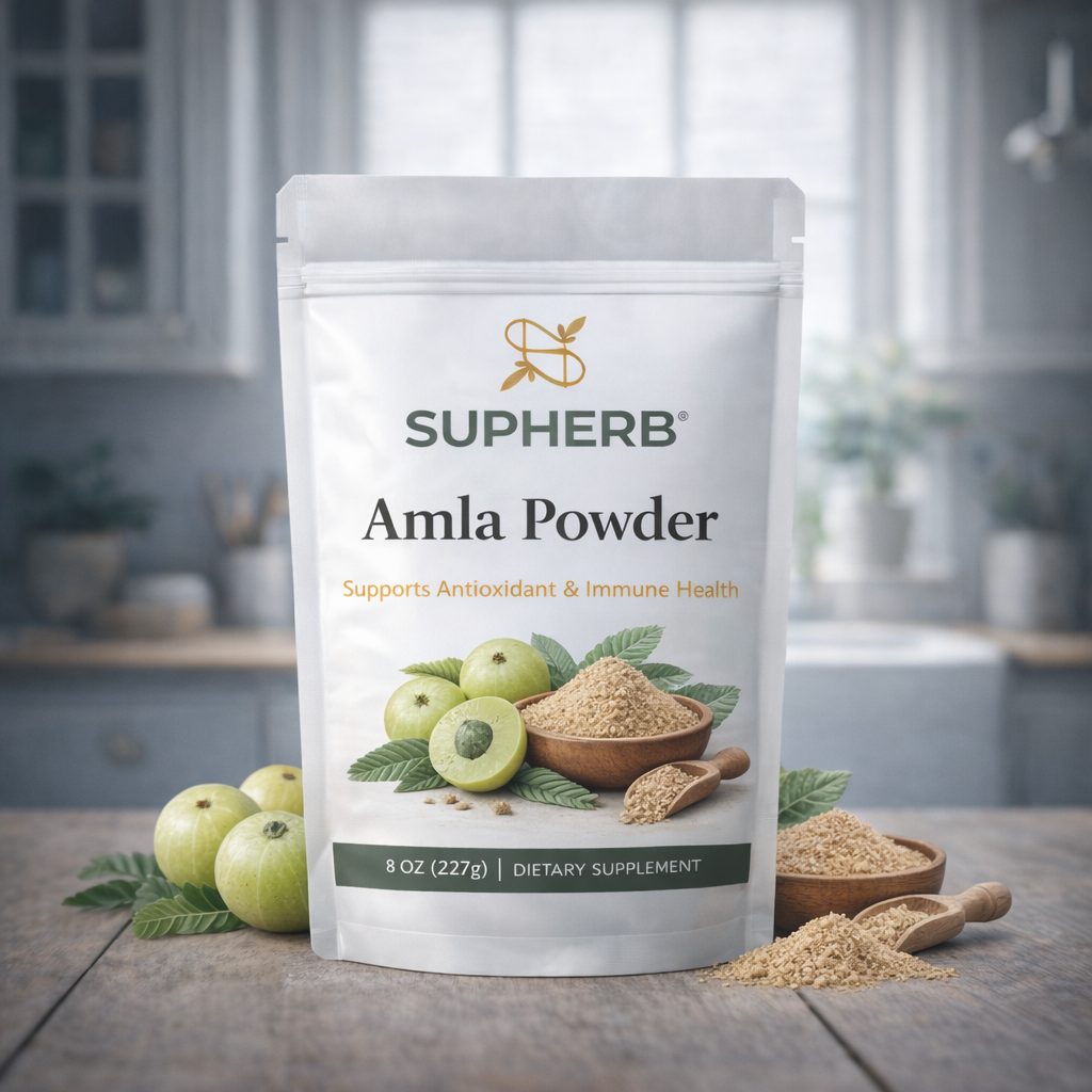 Amla Powder Dehydrated Indian Gooseberry | SUPHERB