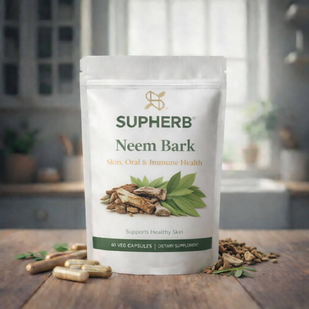 SupHerb Neem Bark powder natural Ayurvedic herb