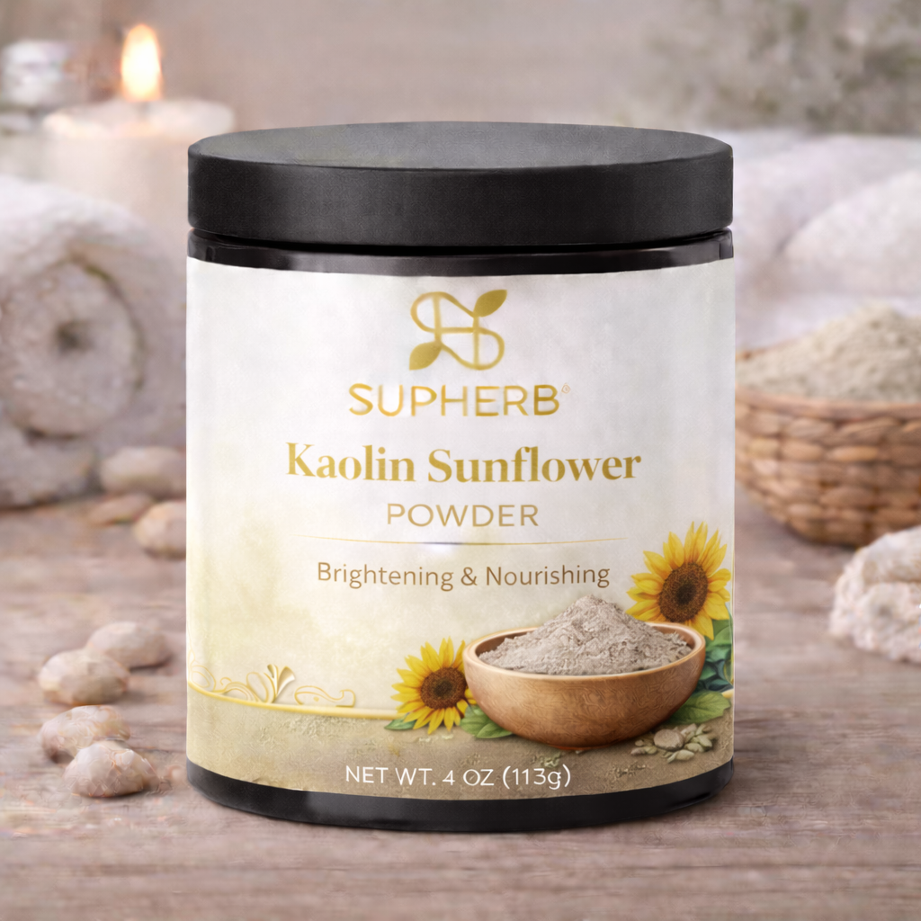 Kaolin Sunflower Clay Powder Nourishing | SUPHERB