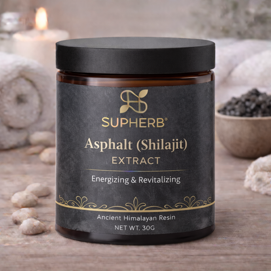Shilajit Asphaltum Extract Ayurvedic Mineral | SUPHERB