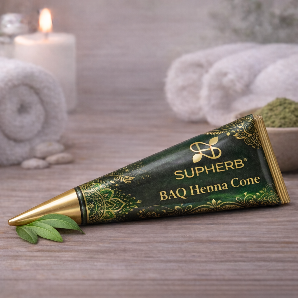 BAQ Henna Cone Tube Body Art Quality | SUPHERB