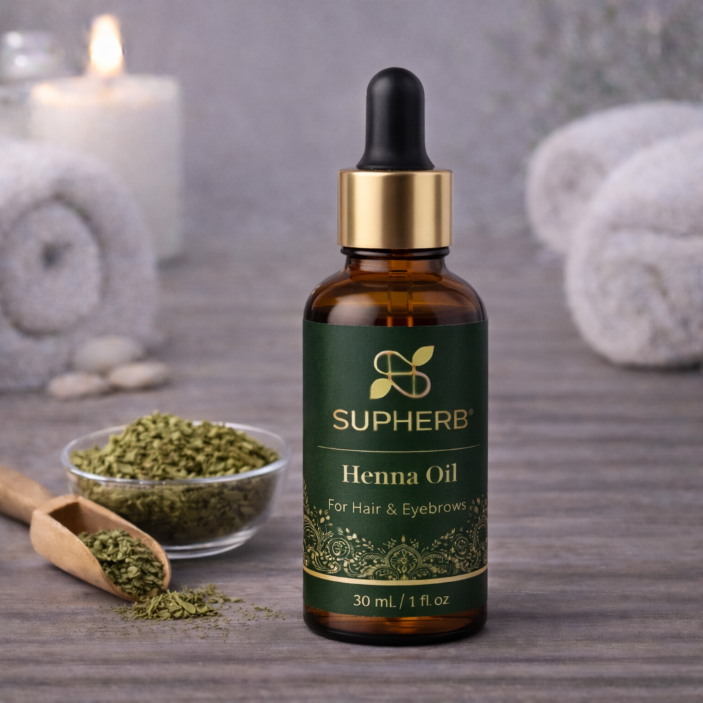 Henna Oil Mehendi Oil Natural Hair Oil | SUPHERB