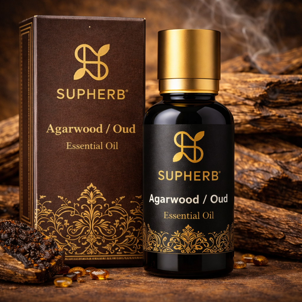 Agarwood Oud Essential Oil Rare Luxury | SUPHERB