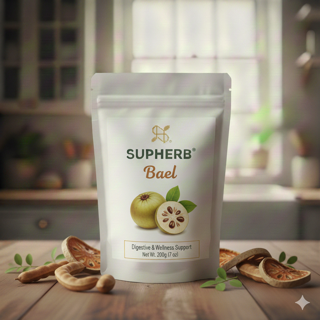SupHerb Bael powder (Aegle marmelos) Ayurvedic herb