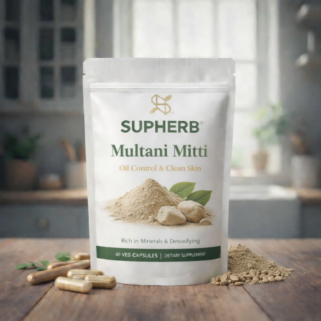 SupHerb Multani Mitti natural fullers earth clay