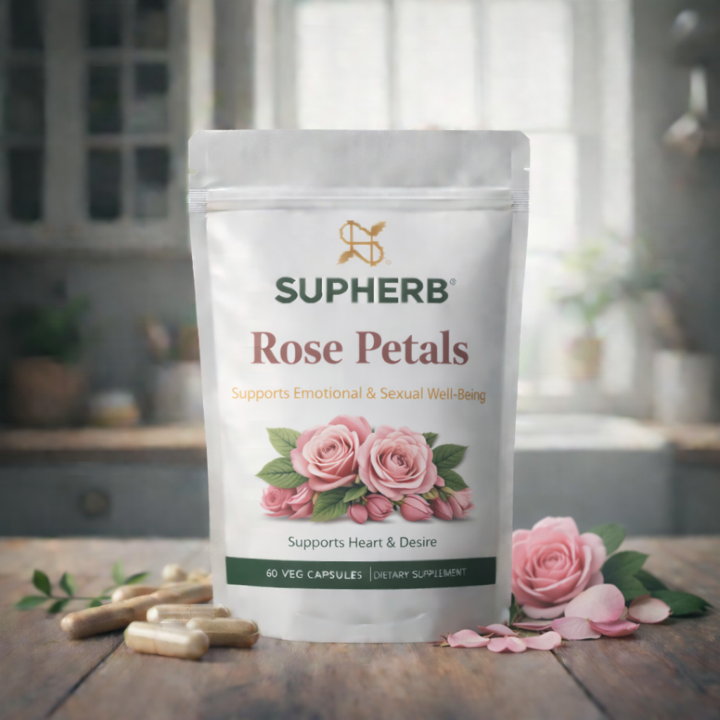 Rose Leaves Dried Rosa Botanical | SUPHERB