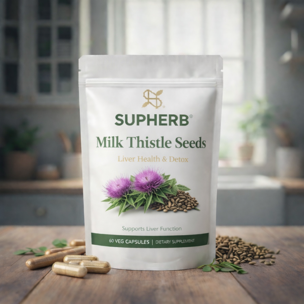 SupHerb Milk Thistle Seeds natural herbal seeds