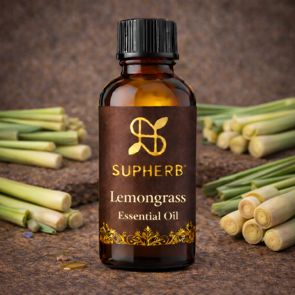 Lemongrass Essential Oil Cymbopogon | SUPHERB