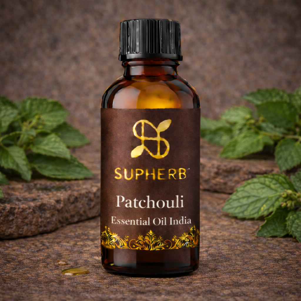 Patchouli Essential Oil Indian Pogostemon Cablin | SUPHERB