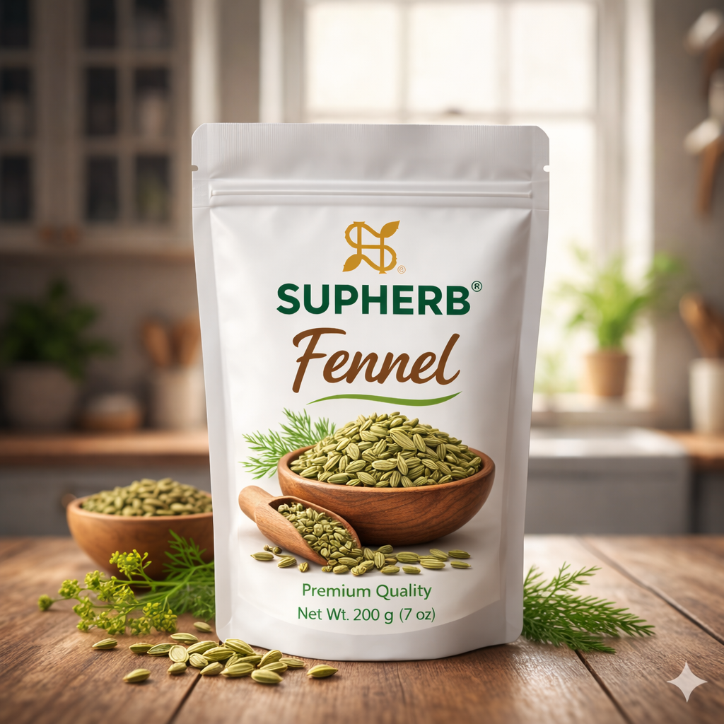 Fennel Seeds Saunf Whole and Powder Spice | SUPHERB