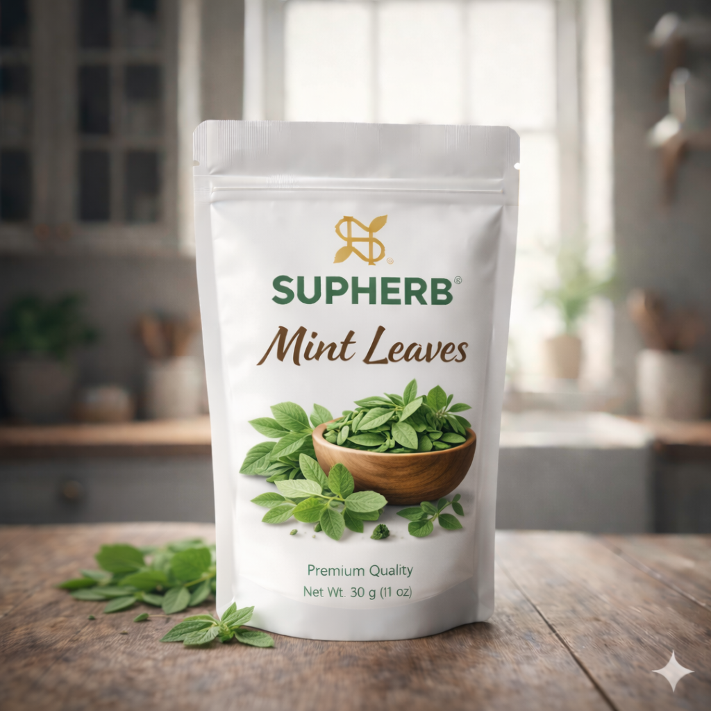 Mint Leaves Pudina Dried Spice Herb | SUPHERB
