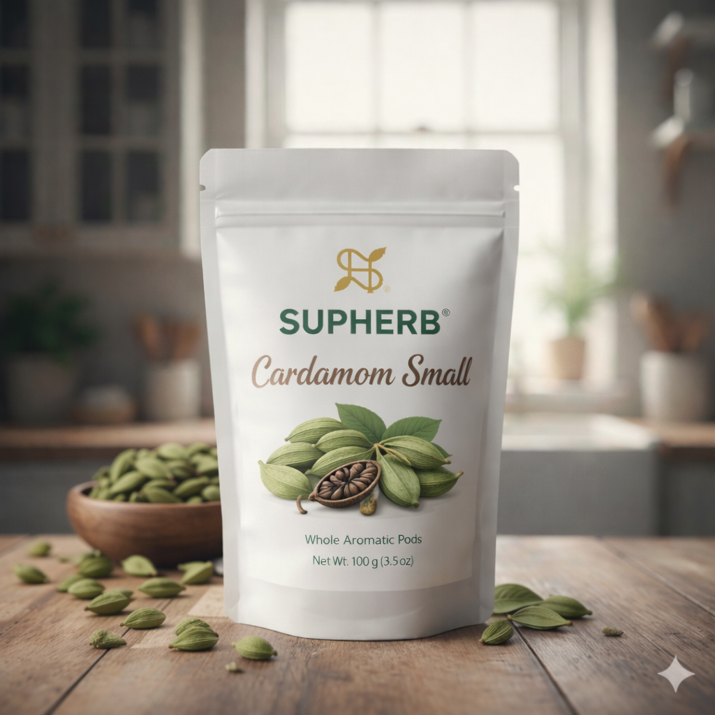 Cardamom Small Chotti Elaichi Whole Pods | SUPHERB